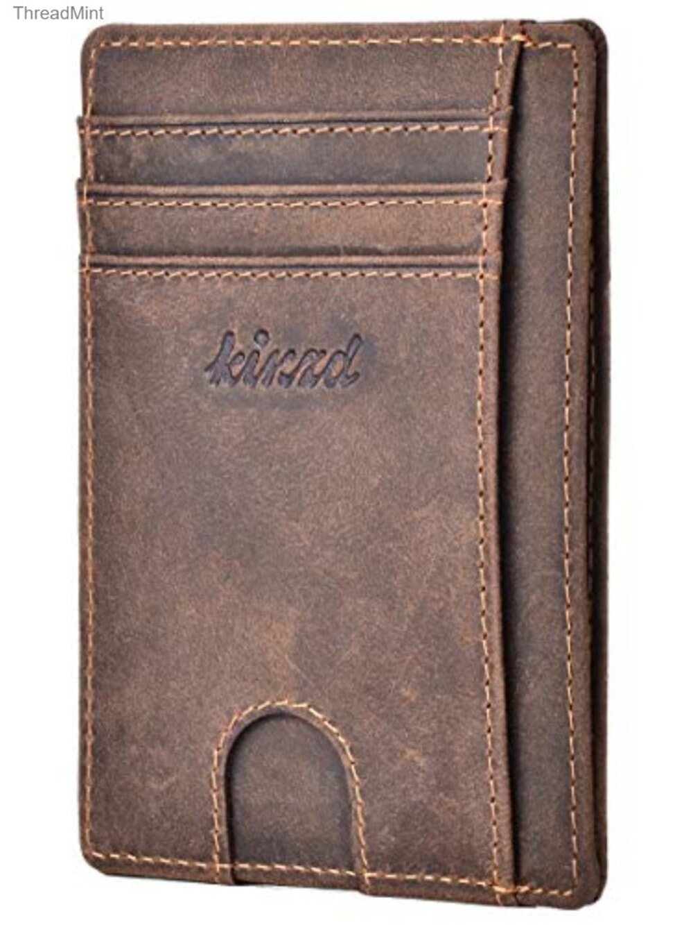 Slim Wallet RFID Front Pocket Minimalist Thin Credit Card Holder